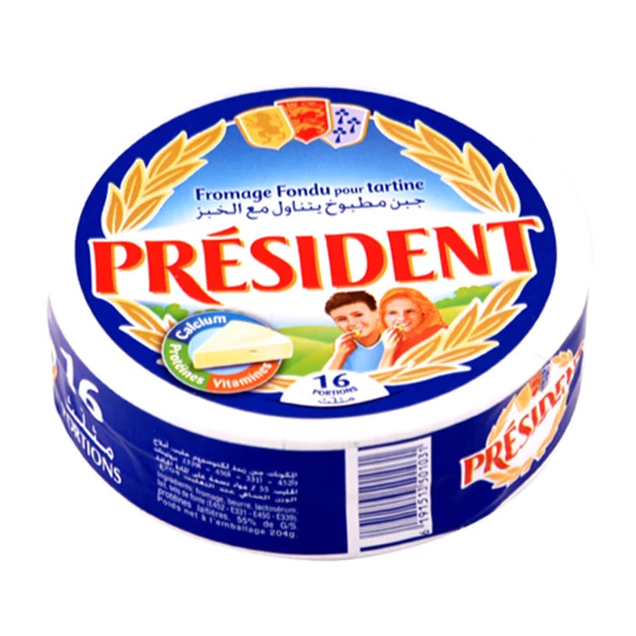 Fromage fondu PRESIDENT 16 portions